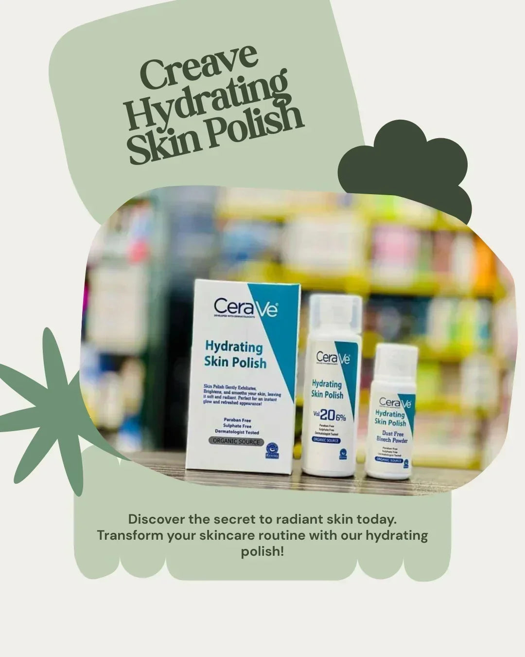 CeraVe Skin Polish – 200ml & 100 Gm
